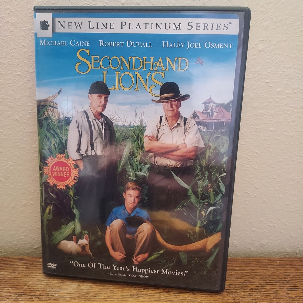 Secondhand Lions (DVD, 2005) Pre-Owned Tested Working Good Shape Great Movie